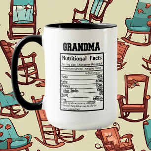 Caneca arte das palavras bonitas da vovó