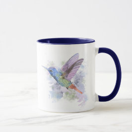 Caneca Arte de Aquarela de Jardim de Aves