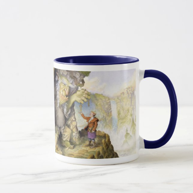 Caneca Arte de Bowes do estúdio: Chave ao castelo (Direita)
