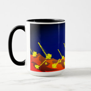 CANECA ARTE DE ENGENHEIRO OPERACIONAL DO NORTHWEST CRANE 
