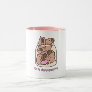Caneca Arte de Jarro de Capivara - "Antidepressivos" Capr