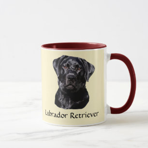 Caneca Arte de labrador retriever