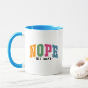Caneca Arte de palavra não engraçada sarcasmo