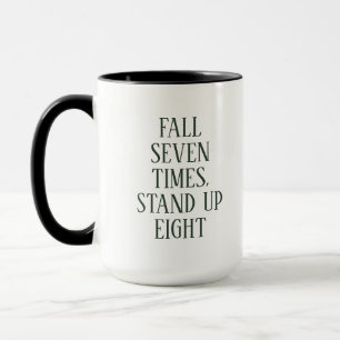 Caneca Arte de Parede de Encorajamento Personalizado