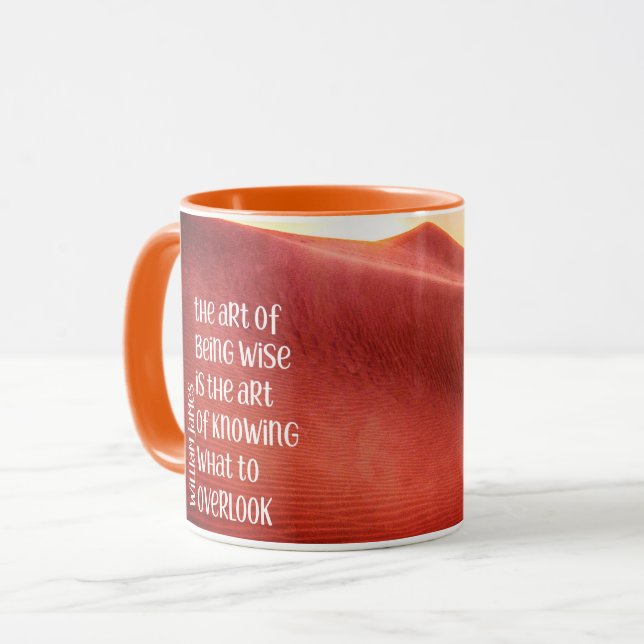 Caneca Arte de ser um personagem sábio (Frente Esquerda)