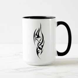 Caneca Arte de Tatuagem Tradicional Inspirada no Design