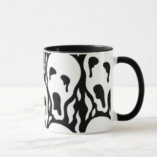 Caneca Arte de Terror Bizarro das Almas Torturadas