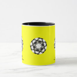 Caneca Arte do caleidoscópio 14