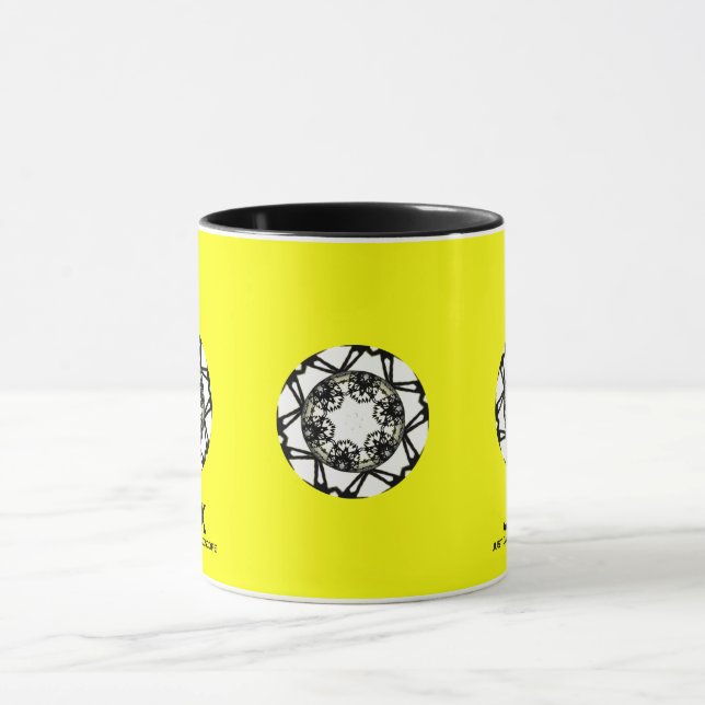 Caneca Arte do caleidoscópio 14 (Centro)