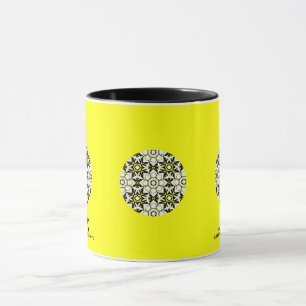 Caneca Arte do caleidoscópio do Volume 1