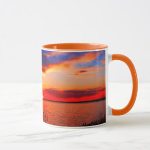 Caneca Arte do por do sol