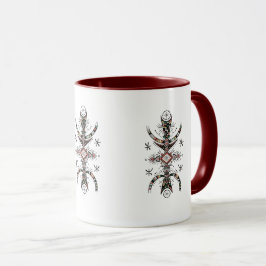 Caneca Arte do Símbolo Tifinagh Amazigh – camisola Berber