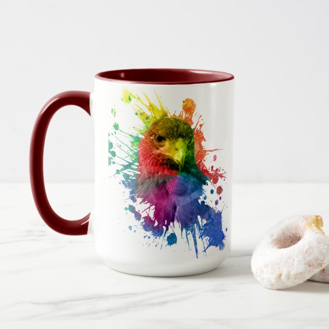 Caneca Arte Falcão Pesada (Com Donut)