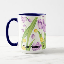 Caneca Arte Floral Geométrica Moderna IWD 2026