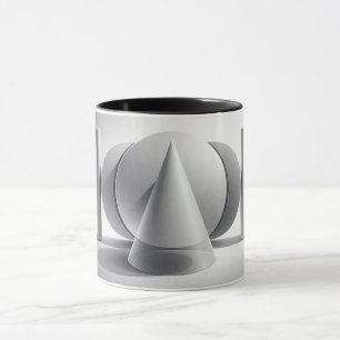 Caneca Arte Geométrica Moderna Minimalista