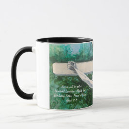 Caneca Arte Original Trabalho Natal - Isaiah 9:6 Mug