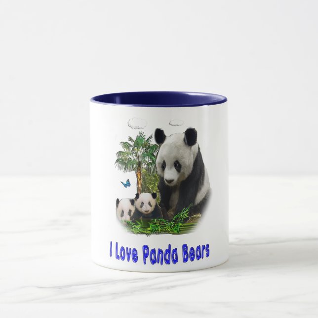 Caneca Arte Panda Love (Centro)