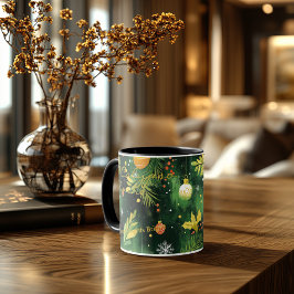 Caneca Arte Personalizada de Festa, Nome e Citação Person