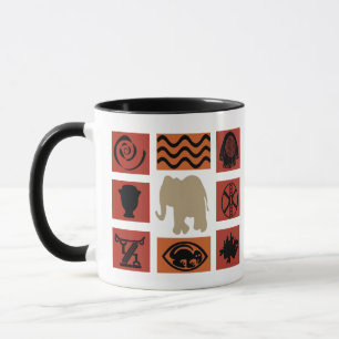Caneca Arte tribal abstrato africana