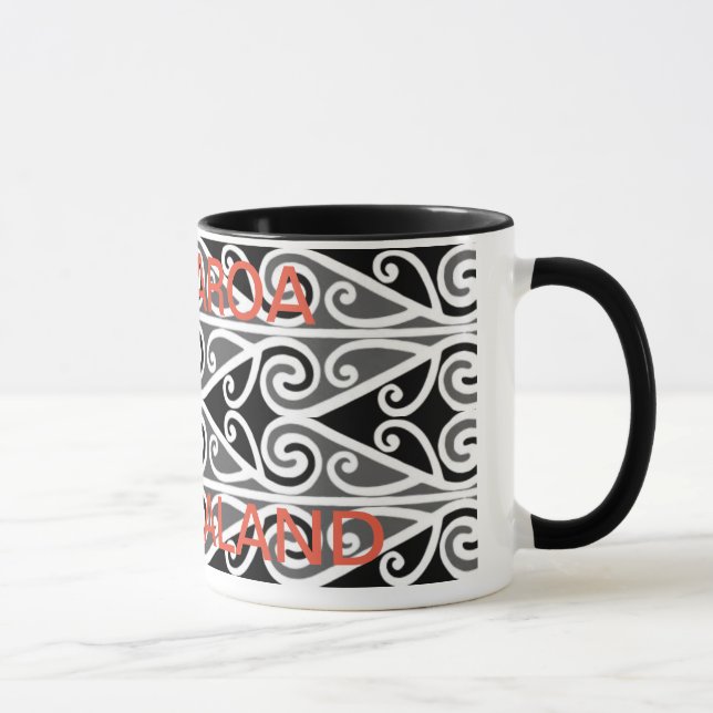 Caneca arte tribal do design maori para você (Direita)