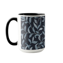 Artes e Artesanatos Vinha Azul Folha Inspirada