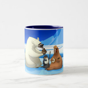 Caneca ártica da banda de jarro