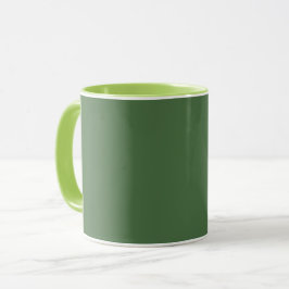 Caneca Artichoke verde (cor sólida)