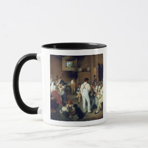 Caneca Artistas dinamarqueses no la Gonsola de Osteria,