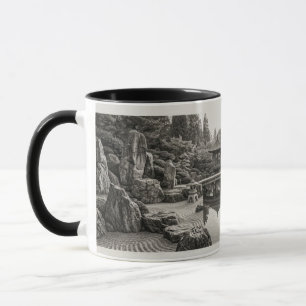 Caneca Artística Jardim Japonês Zen