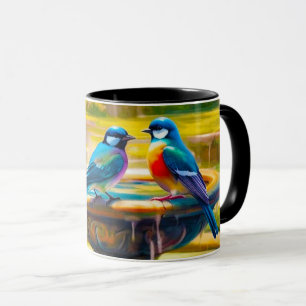 Caneca Artsy Birds
