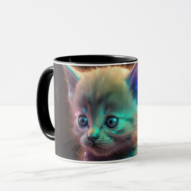 Caneca Artsy Cat (Frente Esquerda)