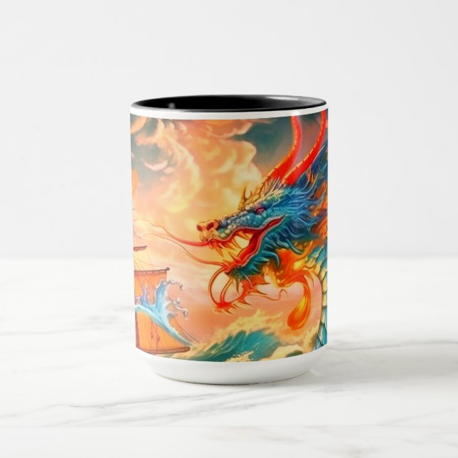 Caneca Artsy Dragon (Centro)