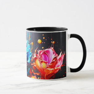 Caneca Artsy Flowers