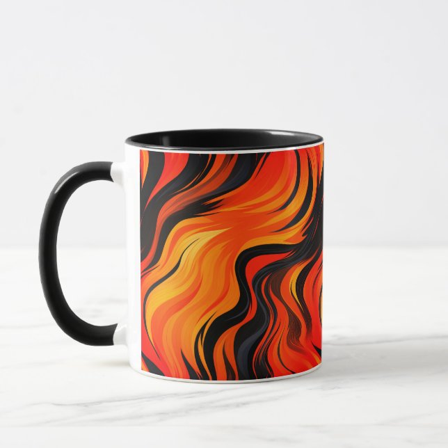 Caneca Artsy Striped Design (Esquerda)