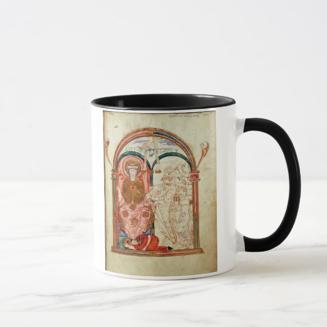 Caneca Arundel 155 monges f.133 de Christchurch, (Direita)