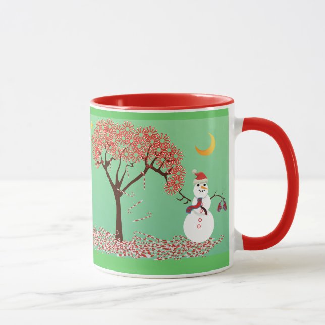 Caneca Árvore Candycane - (Direita)