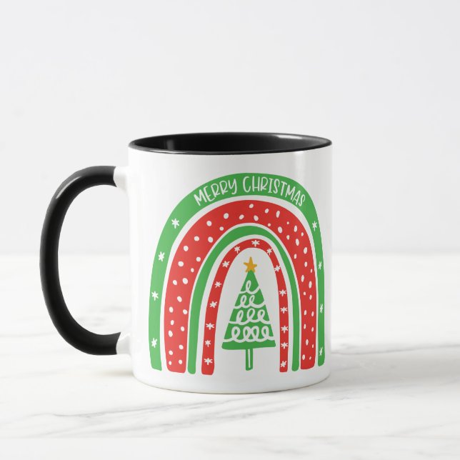 Caneca Árvore CHRISTMAS RAINBOW (Esquerda)