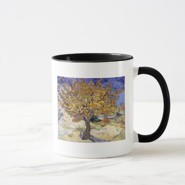 Caneca Árvore de Mulberry de Vincent van Gogh |, 1889 (Direita)