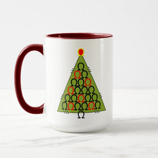Caneca Árvore de Natal (Esquerda)