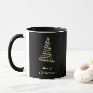 Caneca Árvore de Natal brilhante