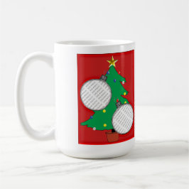 Caneca Árvore de Natal com suas fotos