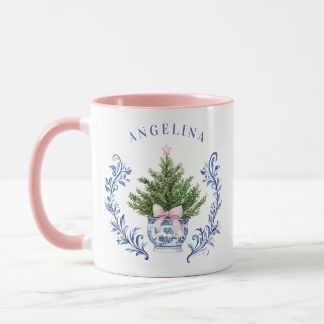 Caneca Árvore de Natal da Chinoiserie do Grande Milênio (Esquerda)
