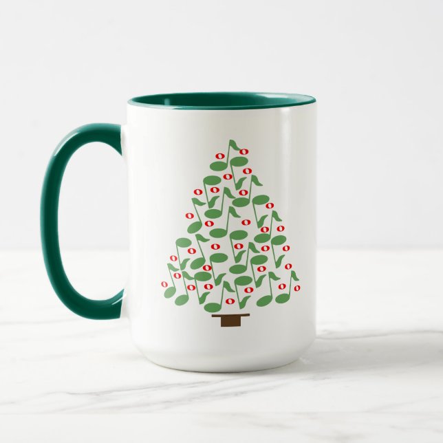 Caneca Árvore de Natal Musical (Esquerda)