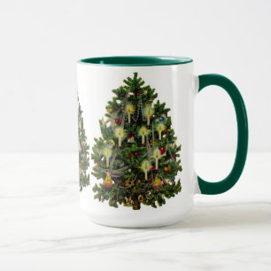Caneca Árvore de Natal Paz Amor Esperança Alegria Festa