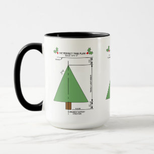Caneca Árvore de Natal perfeita