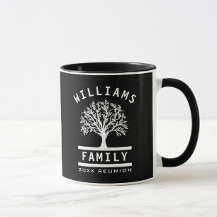 Caneca Árvore de Viagem de Férias de Verão de Reunião Fam