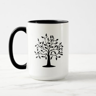 Caneca Árvore de vida - Mug com cor interna - Árvore de v