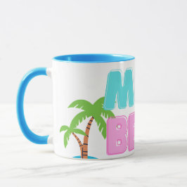 Caneca Árvore Palm de Miami Beach