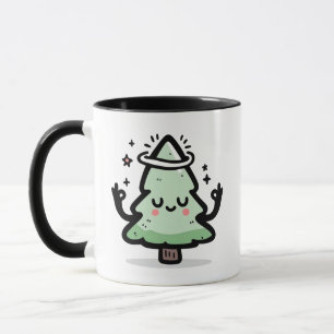 Caneca Árvore Sagrada – Árvore de Natal Fofo Flutu