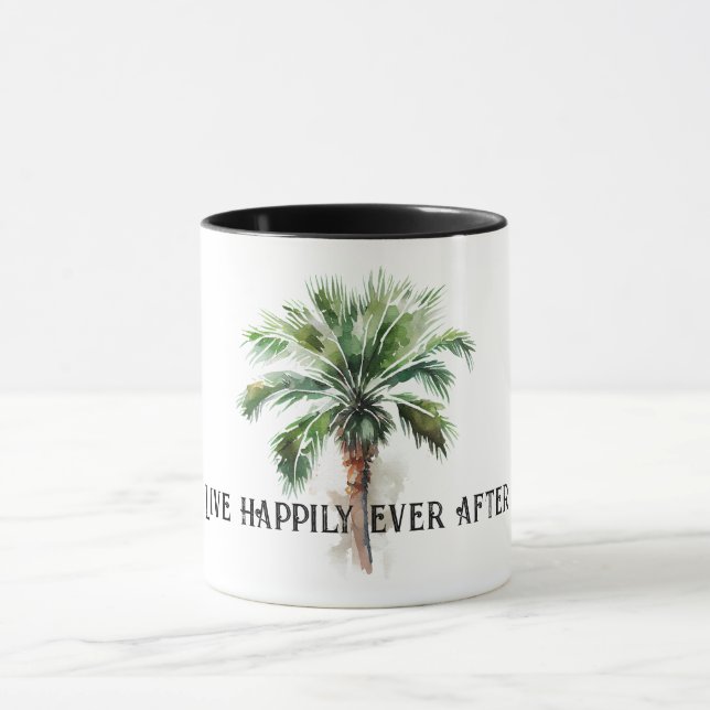 Caneca Árvore Tropical de Palm (Centro)